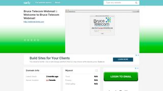 webmail.bmts.com - Bruce Telecom Webmail :: Welco... - Webmail Bmts