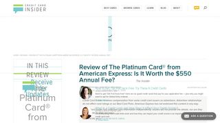 2019 Review: American Express Platinum Card - Is it worth $550 per ...