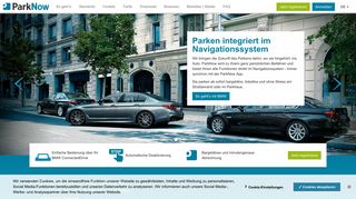 BMW Fahrzeugintegration - digitaler Parkservice von ParkNow