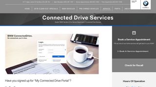 Connected Drive Services - Budds' BMW Hamilton