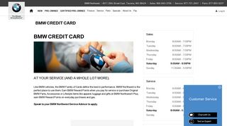 BMW Credit Card | BMW Northwest