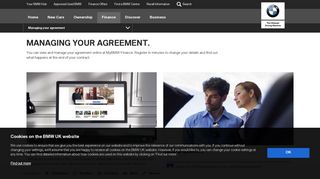 Managing your agreement | Existing Customers | BMW UK