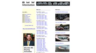 BMW Information