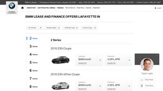 BMW Lease Deals Lafayette IN | BMW Finance Offers West Lafayette IN