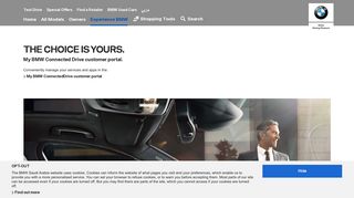 BMW ConnectedDrive : Customer Portal - BMW Saudi Arabia