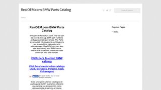 BMW Parts Catalog