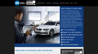 BMW-Automotive-Certification - ASE