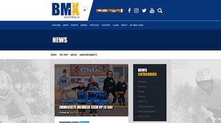 Immediate member sign up is GO! - BMX Australia