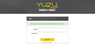 Yuzu Sign In - Barnes & Noble College