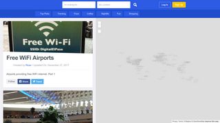 Free WiFi Airports - Foursquare