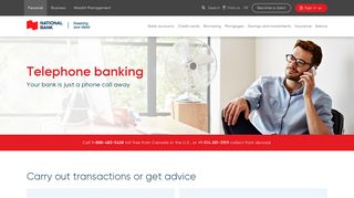 Telephone Banking Services | National Bank