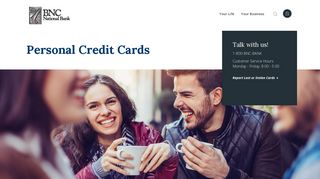 Personal Credit Cards › BNC National Bank