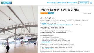 Brisbane Airport - Secure Parking