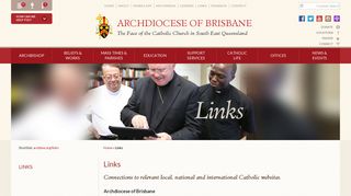 Links - Archdiocese of Brisbane