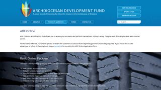 ADF Online - Archdiocesan Development Fund