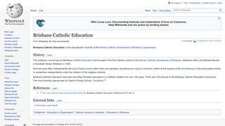 Brisbane Catholic Education - Wikipedia