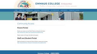Community Access - Emmaus College Jimboomba