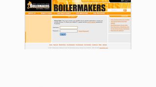 BNF Log In - Boilermakers National Fund