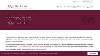 Pay Online - BNI Alaska