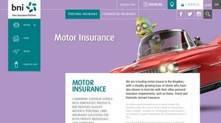 Motor Insurance - bni | Your Insurance Partner