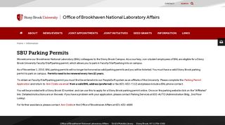 Information | Office of Brookhaven National Laboratory Affairs