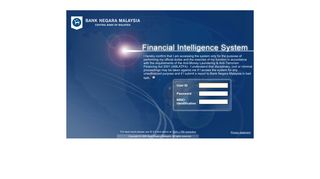 BNM - Financial Intelligence System - Bank Negara Malaysia