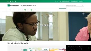 Jobs and careers : all our job offers - BNP Paribas