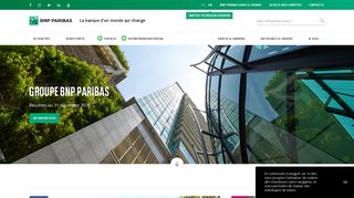 Banque BNP Paribas | La banque d'un monde qui change
