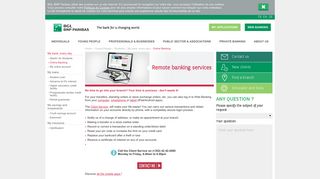 Online Banking - BGL BNP Paribas Luxembourg
