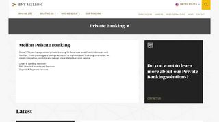 Private Banking | BNY Mellon