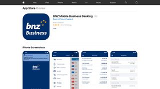 BNZ Mobile Business Banking on the App Store - iTunes - Apple