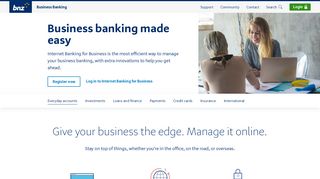 Internet banking for business - BNZ