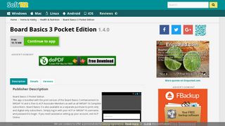 Board Basics 3 Pocket Edition 1.4.0 Free Download