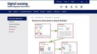 Discovery Education / Board Builder - Humble ISD