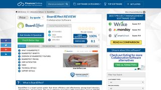 BoardEffect Reviews: Overview, Pricing & Features