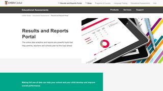Results and Reports Portal - UNSW Global
