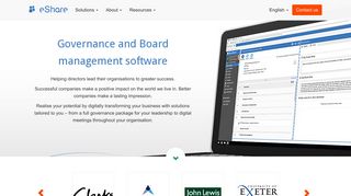 Governance and Board management software