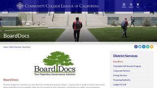 BoardDocs | The League - Community College League of California