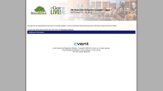 BoardDocs eGovLIVE! Conference - Agenda - Cvent