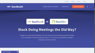 BoardEffect vs BoardBookit | BoardBookit Board Portal Software