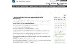 BoardLink - The Directors College