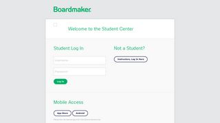 Student Login - BoardMaker Online