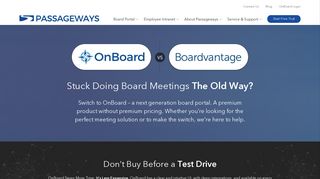 OnBoard vs. Boardvantage - Passageways