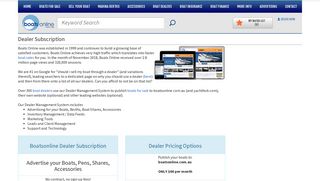 Boat Dealer Management System | Boat Ads Listings for Boat Dealers ...