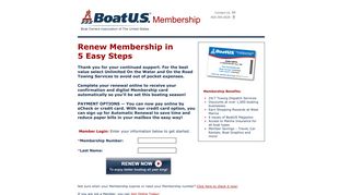 Renew Membership - BoatUS