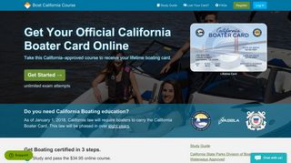 California Boater Card | CA DBW-Approved Online Course | Boat Ed®