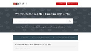 60 Months Furniture & Mattress Financing | Bob Mills Furniture : Bob ...