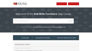 Wells Fargo Financing for furniture and mattress | Bob Mills Furniture ...