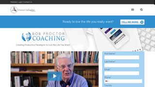Bob Proctor Coaching - Proctor Gallagher Institute