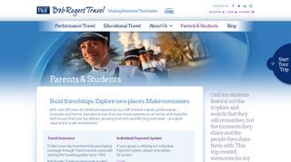 Parents & Students | Bob Rogers Travel - Student Group Travel